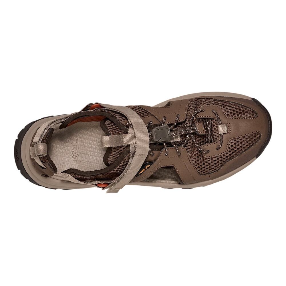 Teva Men's Hurricane XLT3 Closed-Toe Brown Sandal - Size 12M - New - Picture 4 of 7